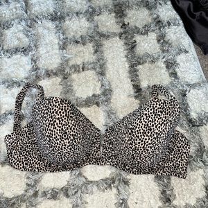 Cheetah Print Bathing suit Top